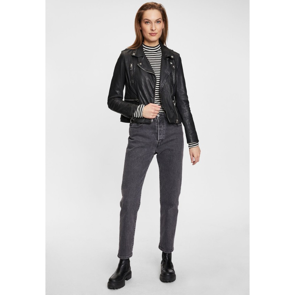 Geaca de Piele Dama Gipsy Neagra G2WKora Geaca de Piele Dama Gipsy Neagra G2WKora - readytowear.ro