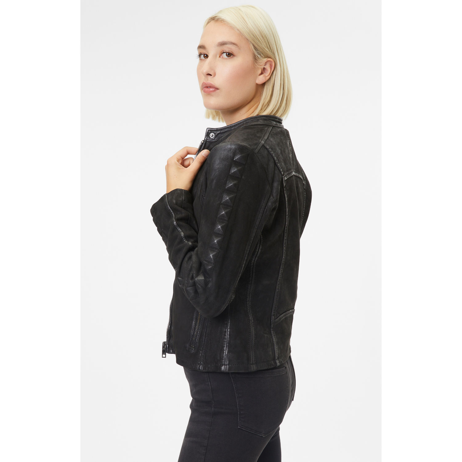 Geaca de Piele Dama Gipsy Neagra G2WLenna – IMBRACAMINTE