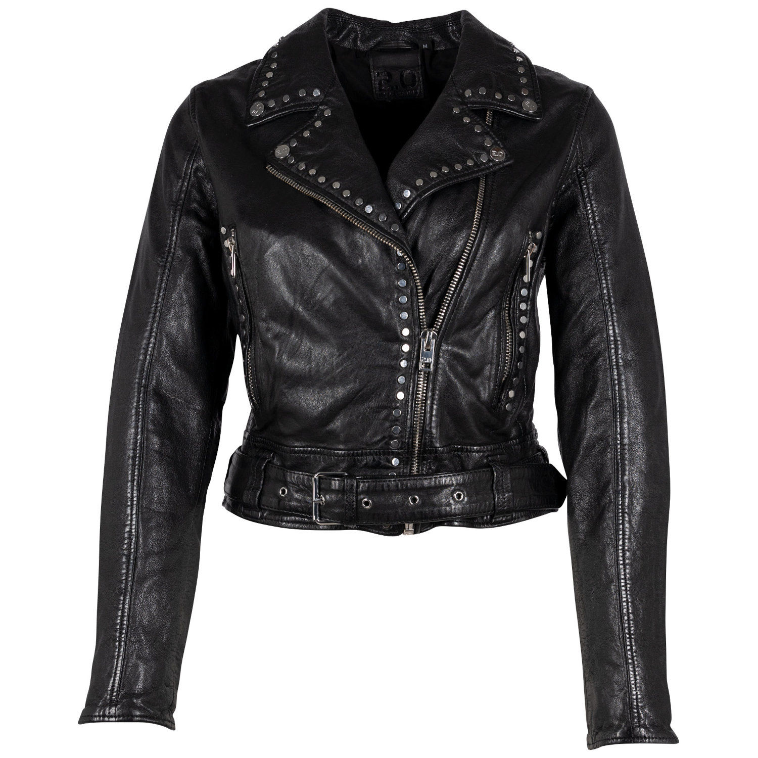 Geaca de Piele Dama Gipsy Neagra G2WMaryn – Geci de Piele