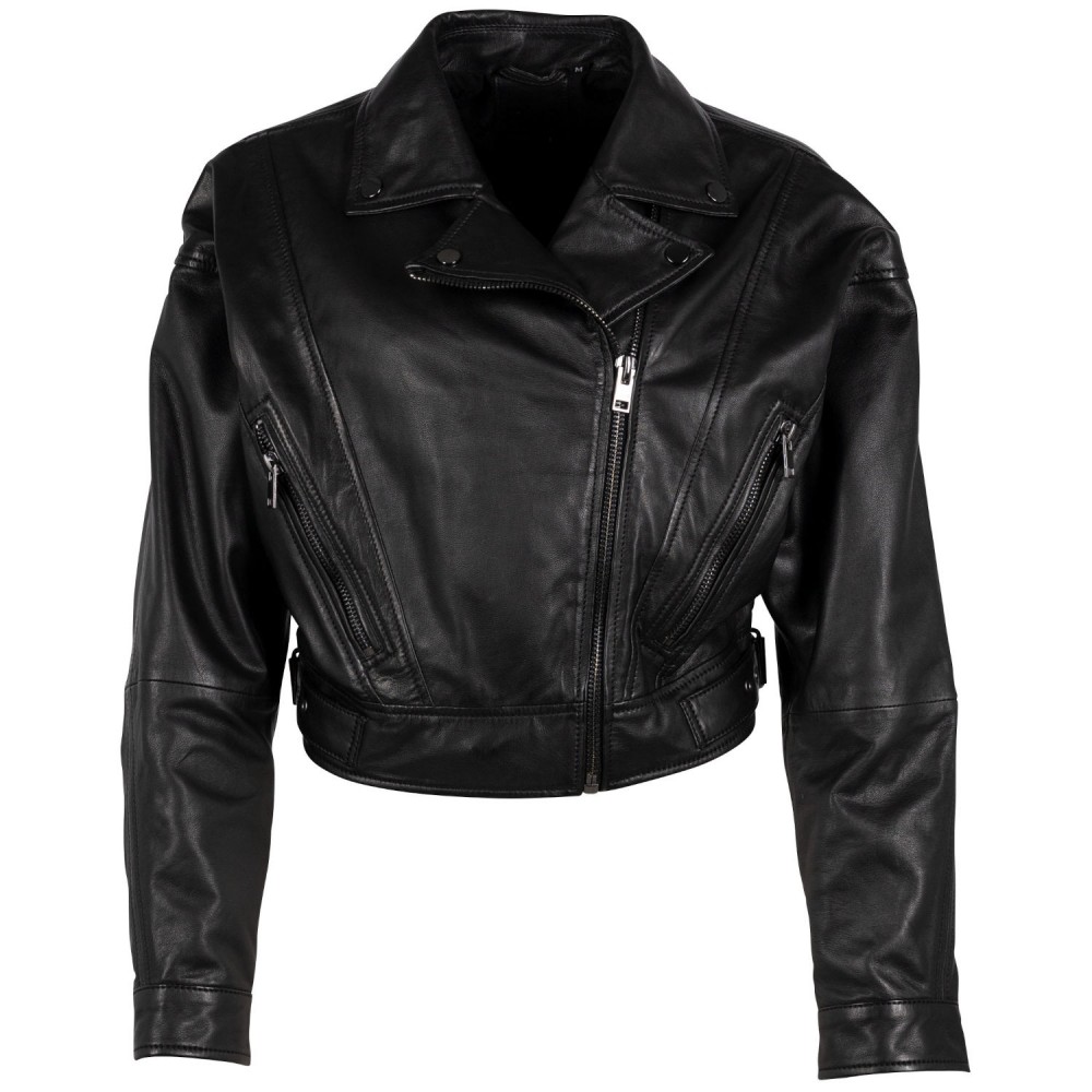 Geaca Scurta de Piele Dama Gipsy Neagra G2WMayla Geaca Scurta de Piele Dama Gipsy Neagra G2WMayla - readytowear.ro