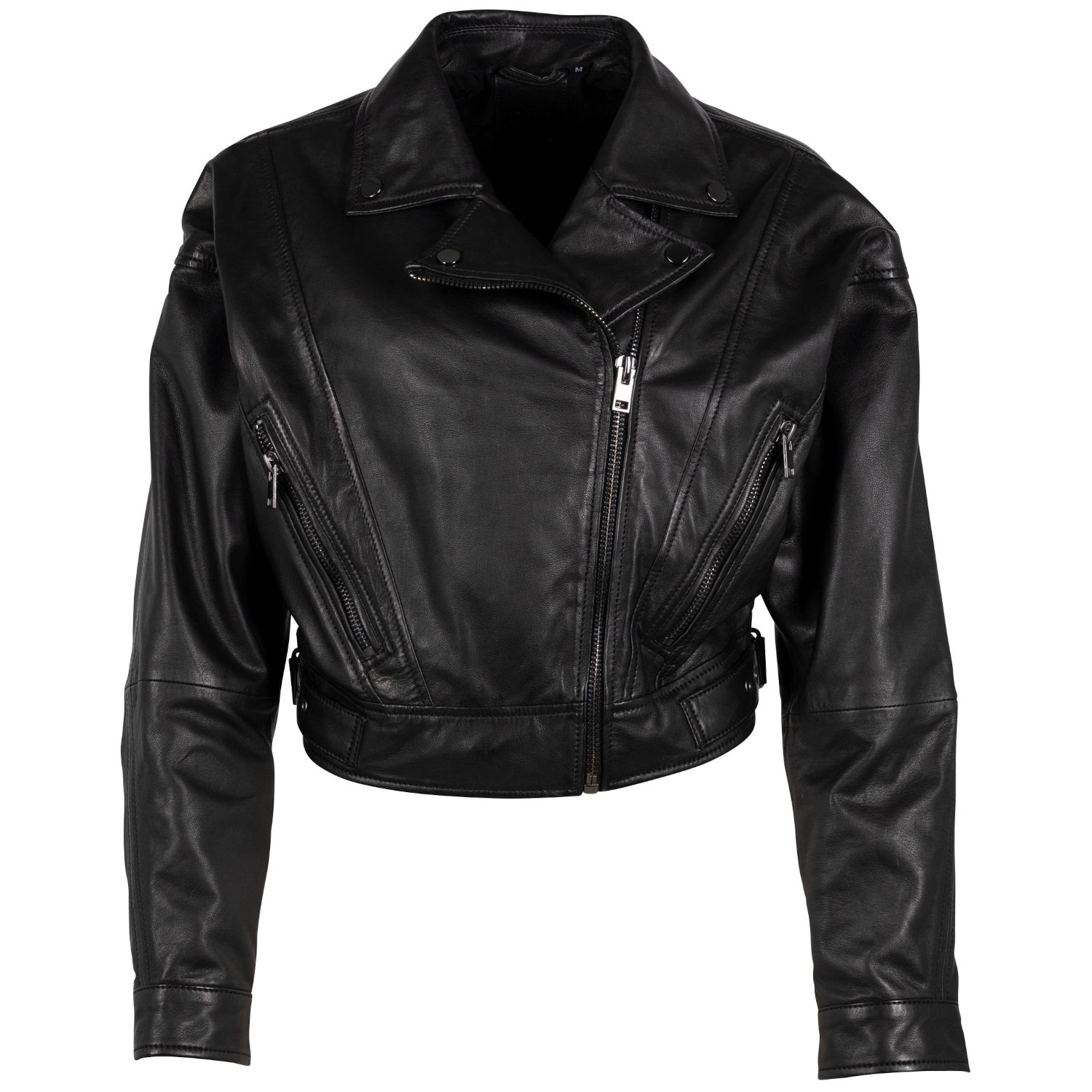 Geaca Scurta de Piele Dama Gipsy Neagra G2WMayla – Geci de Piele