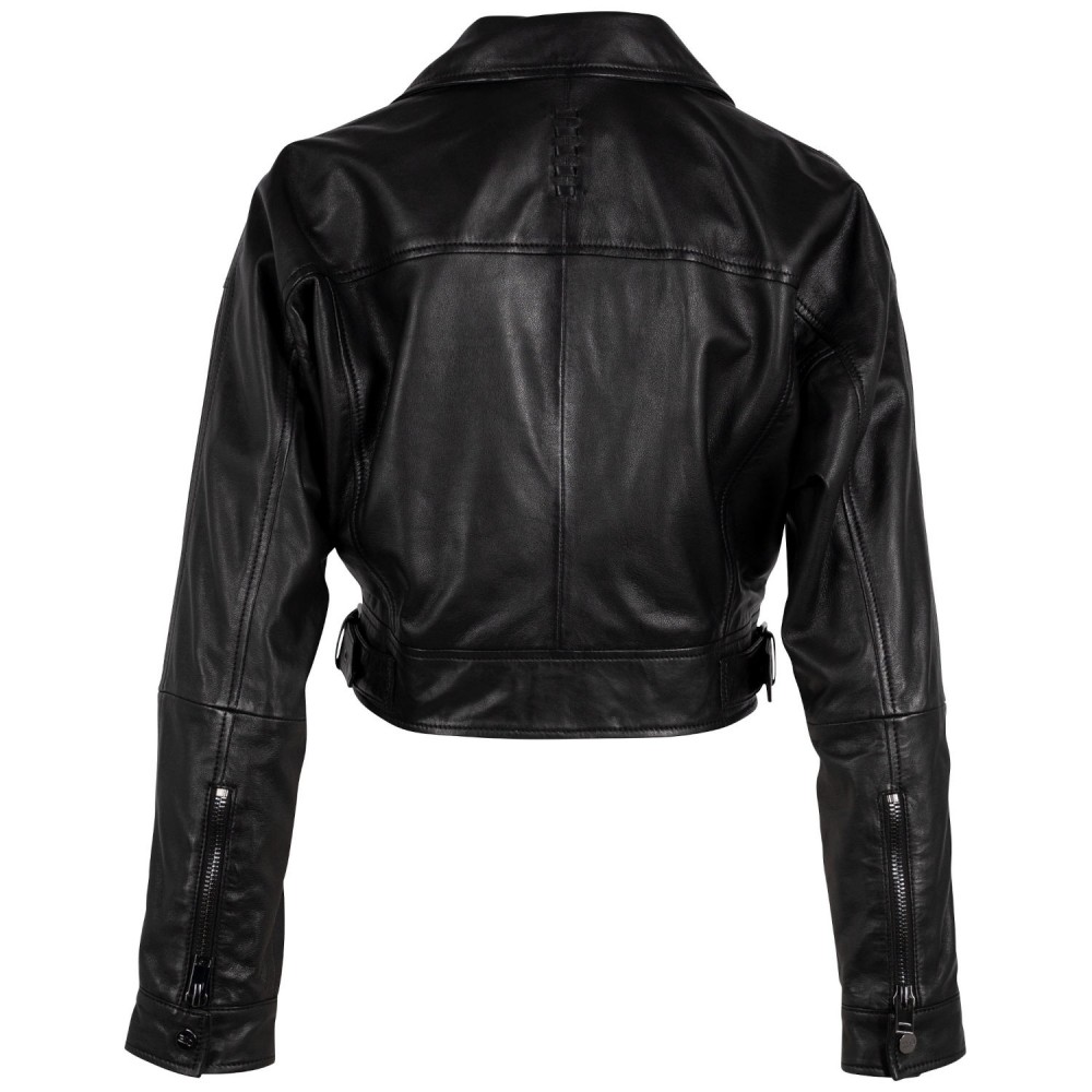Geaca Scurta de Piele Dama Gipsy Neagra G2WMayla Geaca Scurta de Piele Dama Gipsy Neagra G2WMayla - readytowear.ro