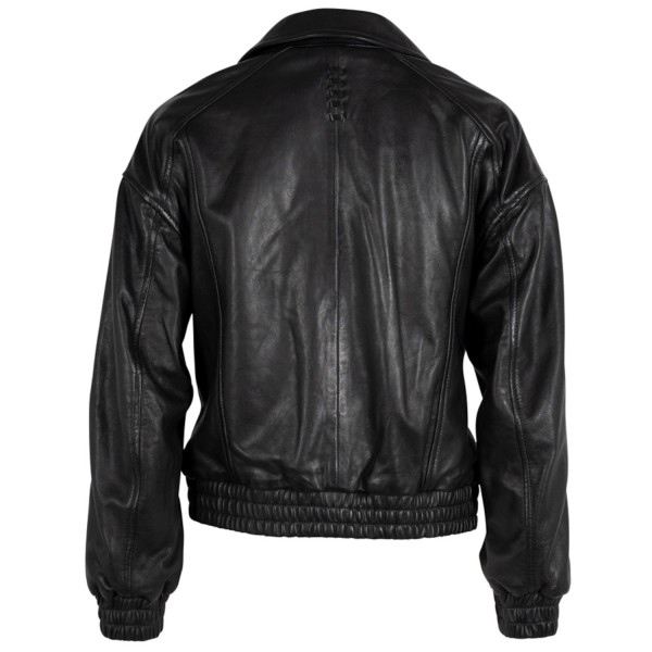Geaca de Piele Dama Gipsy Neagra G2WMinaco – Geci de Piele — fotografia 2
