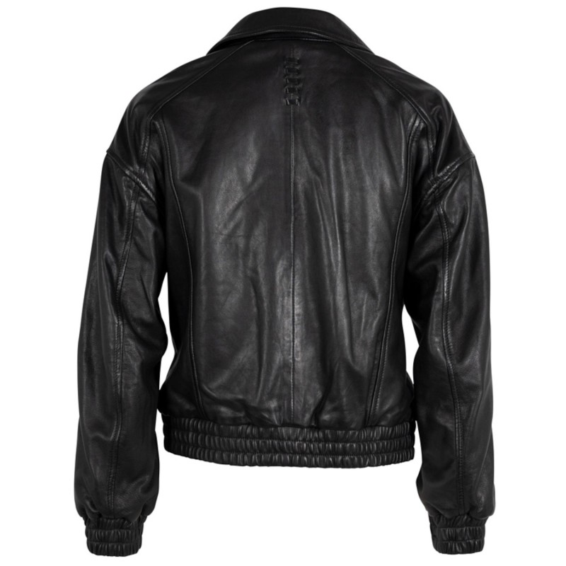 Geaca de Piele Dama Gipsy Neagra G2WMinaco – Geci de Piele