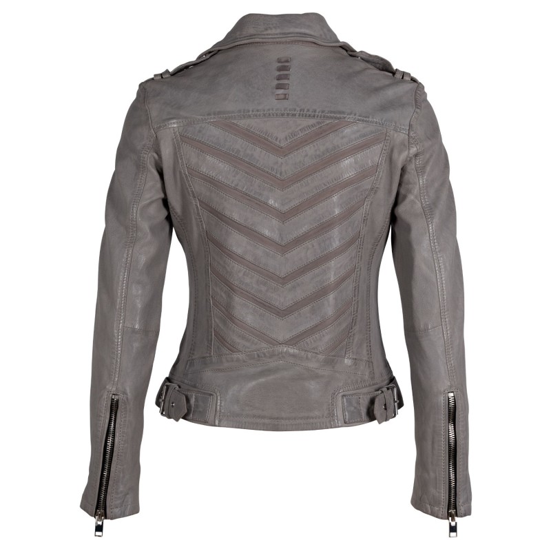 Geaca de Piele Dama Gipsy Gri Deschis G2WNarin – Black Friday Geaca de Piele Dama Gipsy Gri Deschis G2WNarin – Black Friday