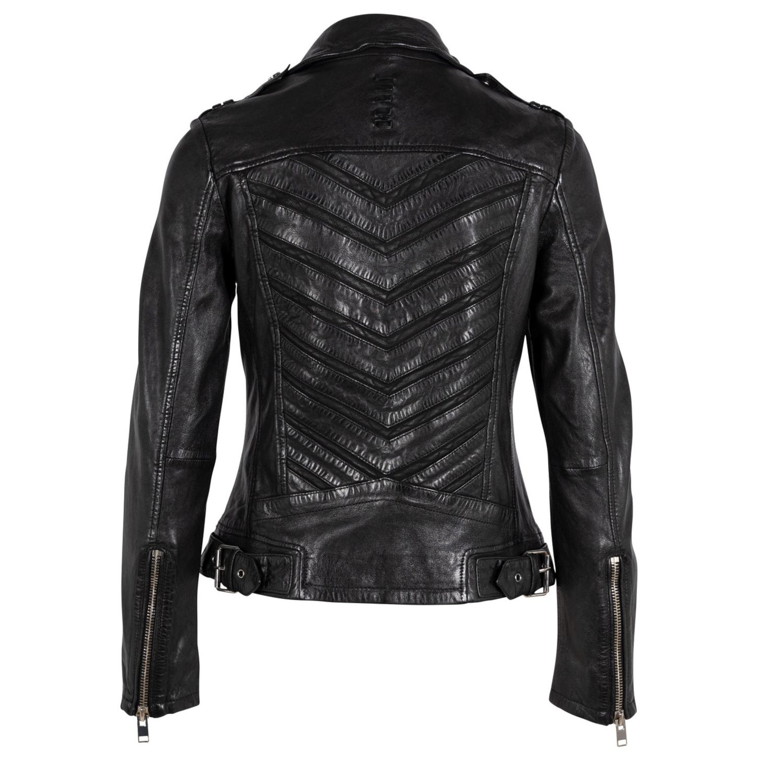 Geaca de Piele Dama Gipsy Neagra G2WNarin – Black Friday