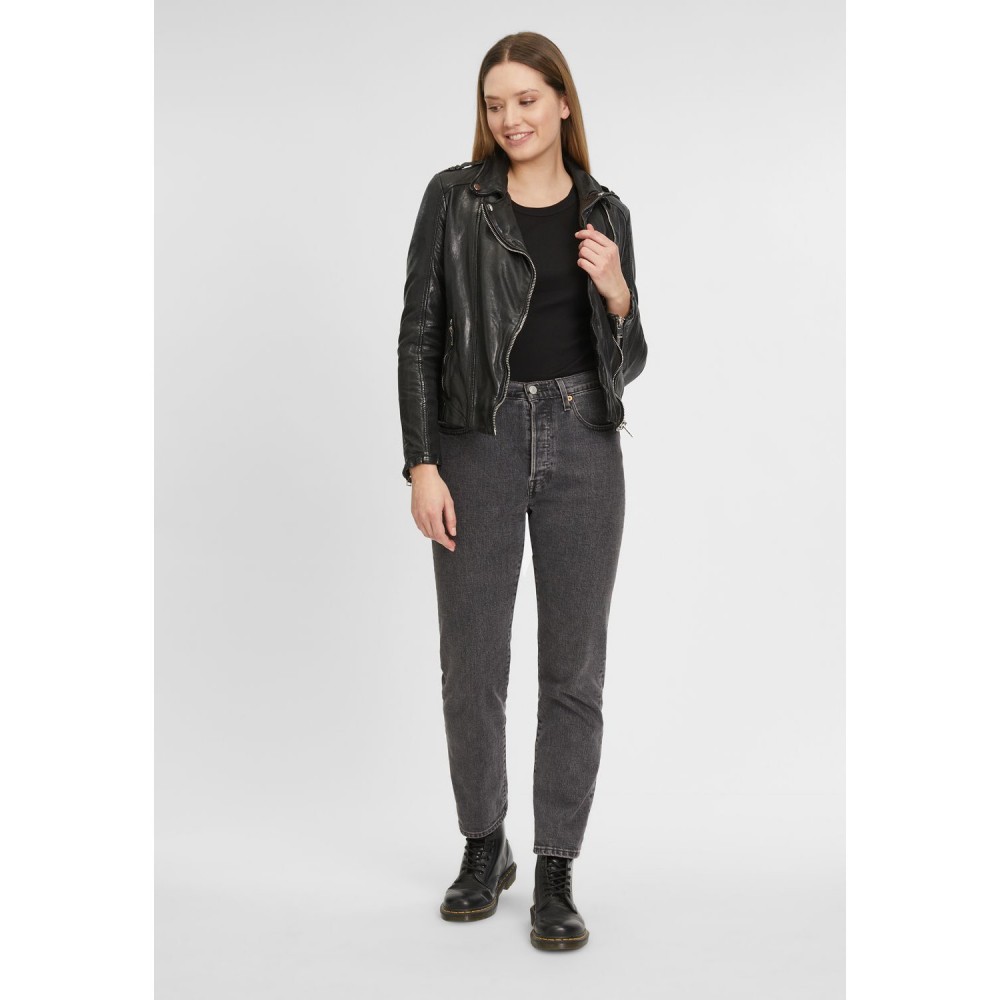 Geaca de Piele Dama Gipsy Neagra G2WNarin – Black Friday