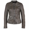Geaca de Piele Dama Gipsy Olive Inchis G2WNevia SF LCOUNTV Geaca de Piele Dama Gipsy Olive Inchis G2WNevia SF LCOUNTV - readytowear
