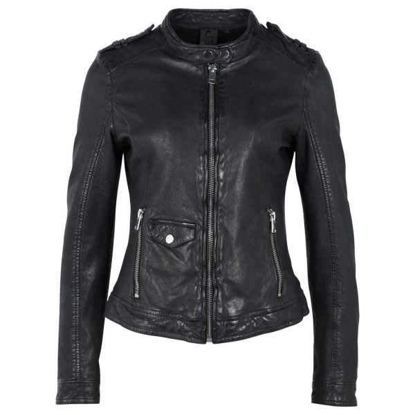 Geaca de Piele Dama Gipsy Bleumarin Inchis G2WNyla – Black Friday — fotografia 3
