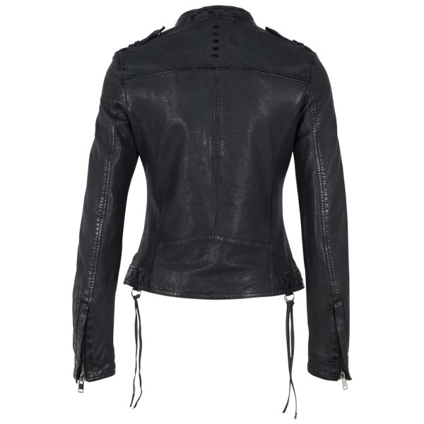 Geaca de Piele Dama Gipsy Bleumarin Inchis G2WNyla – Black Friday — fotografia 4