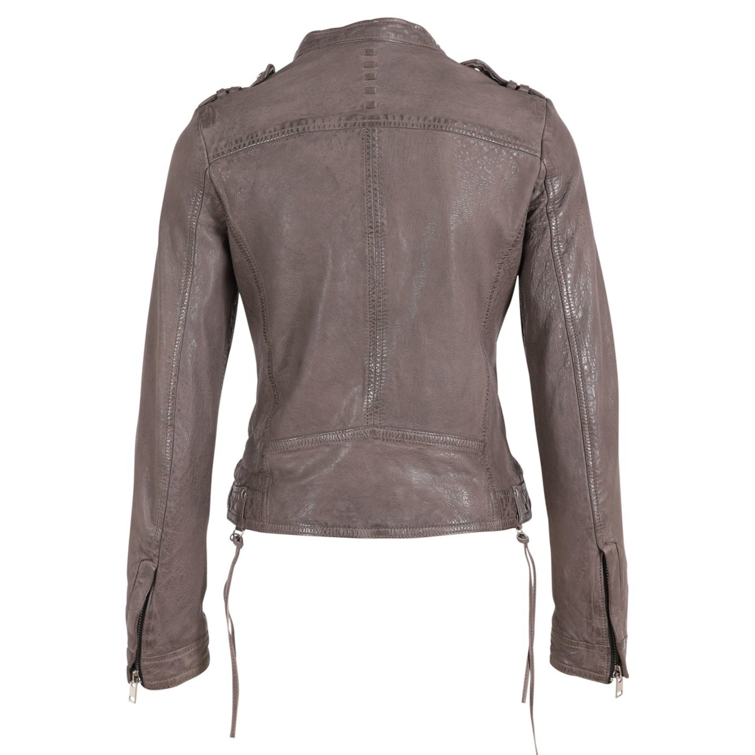 Geaca de Piele Dama Gipsy Gri G2WNyla – IMBRACAMINTE