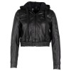 Geaca Scurta de Piele Dama Gipsy Neagra G2WObea Geaca Scurta de Piele Dama Gipsy Neagra G2WObea - readytowear.ro