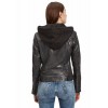 Geaca de Piele Dama Gipsy Negru/Violet G2WSela SF LACOV geci de piele - readytowear.ro
