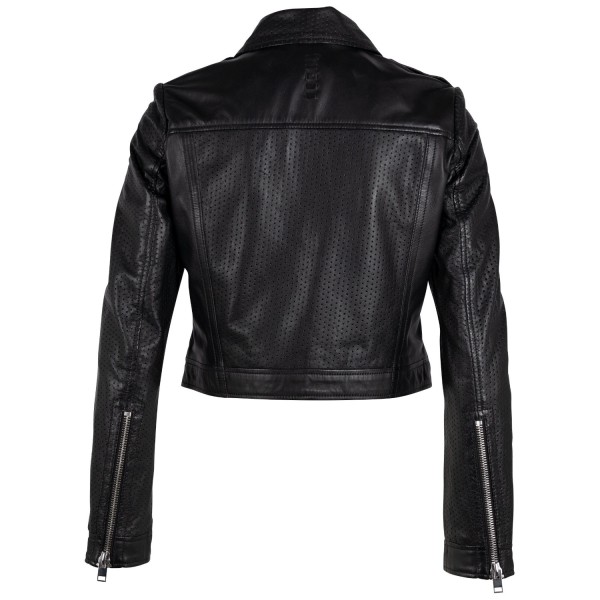 Geaca Scurta de Piele Dama Gipsy Neagra G2WShala – IMBRACAMINTE — fotografia 2