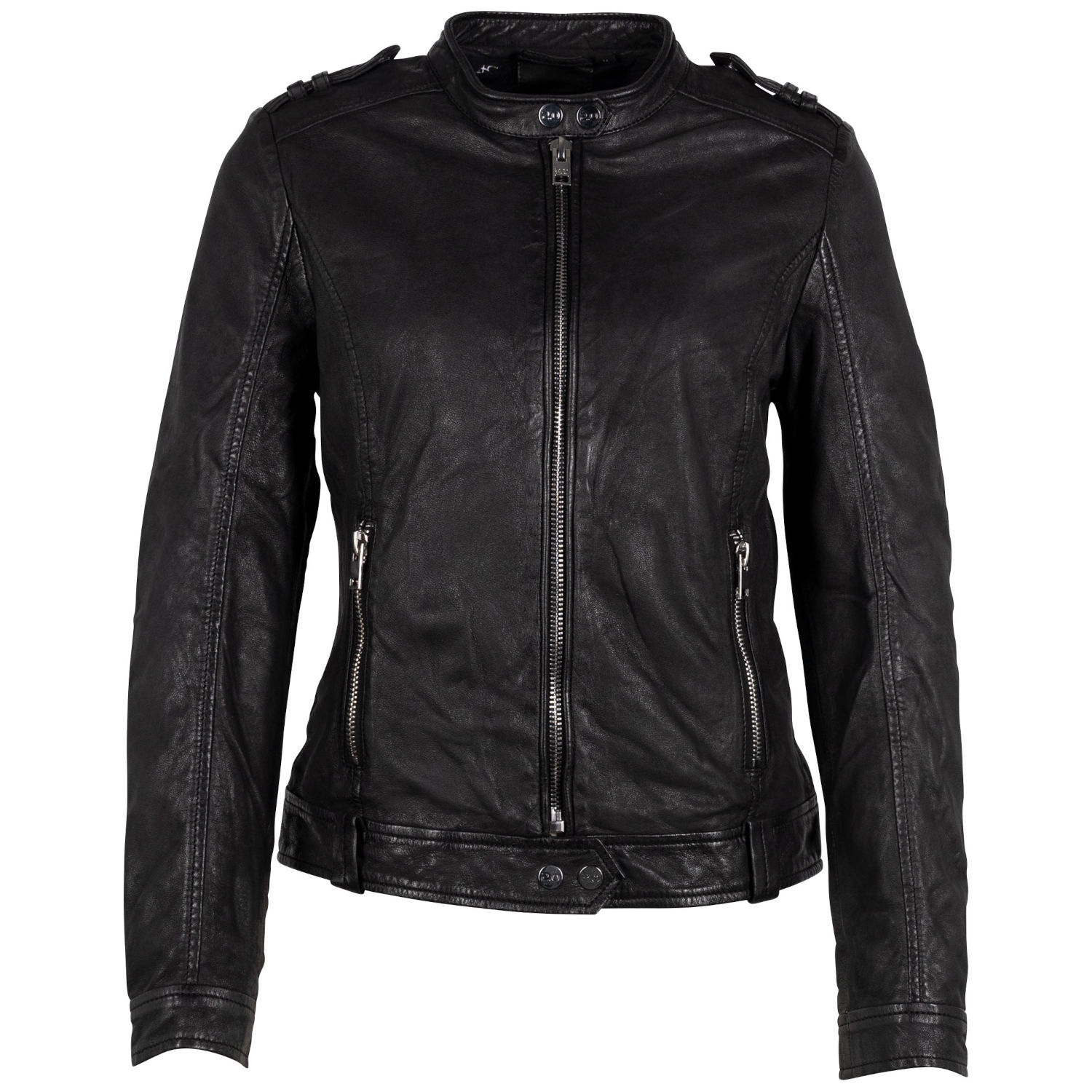 Geaca de Piele Dama Gipsy Neagra G2WShina – Geci de Piele Geaca de Piele Dama Gipsy Neagra G2WShina – Geci de Piele