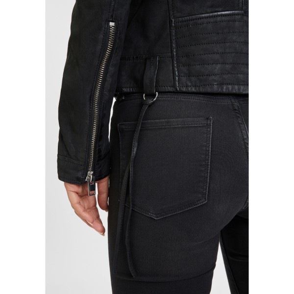 Geaca de Piele Dama Gipsy Neagra G2WShina – Geci de Piele — fotografia 7