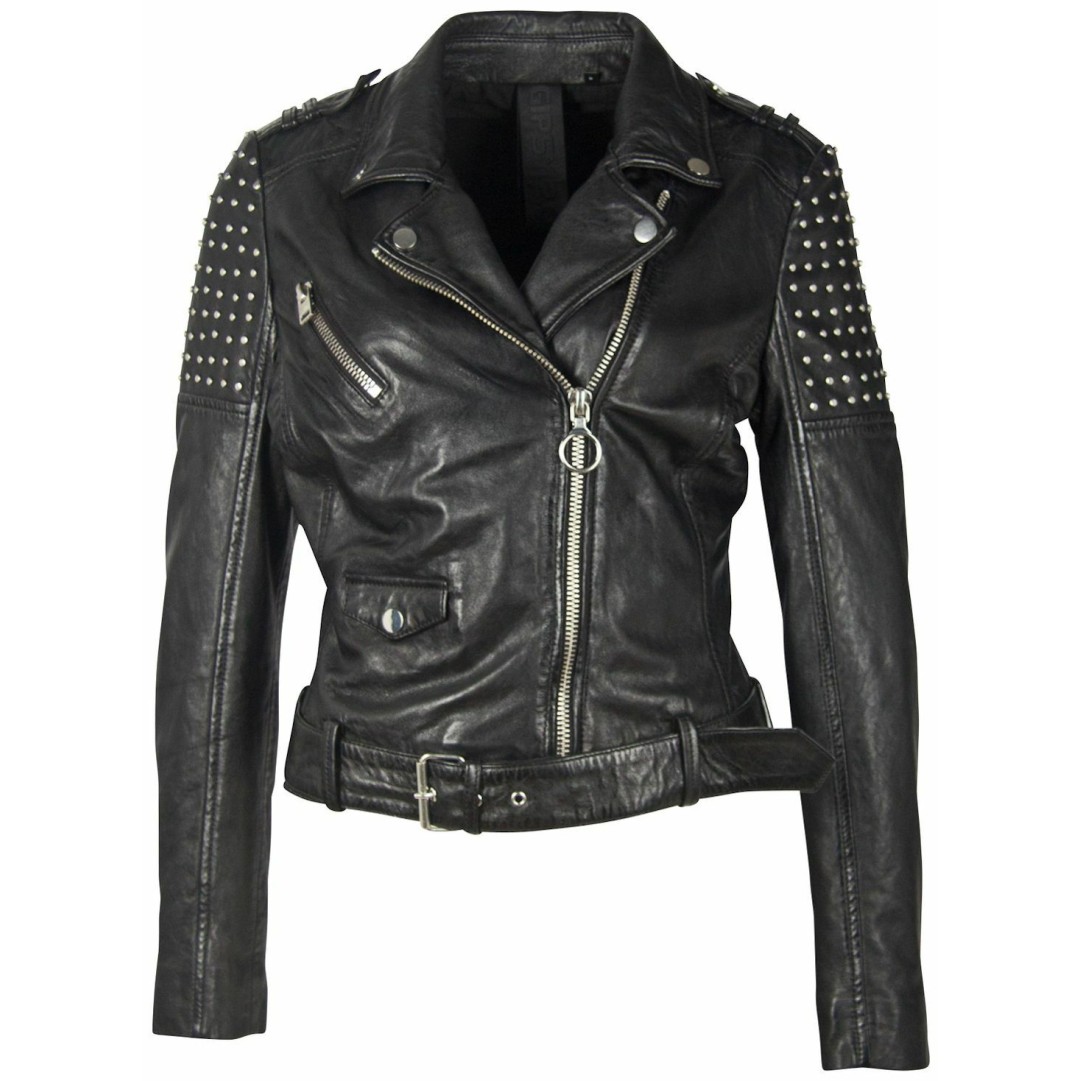 Geaca de Piele Dama Gipsy Neagra G2WSula SF NZLV – IMBRACAMINTE