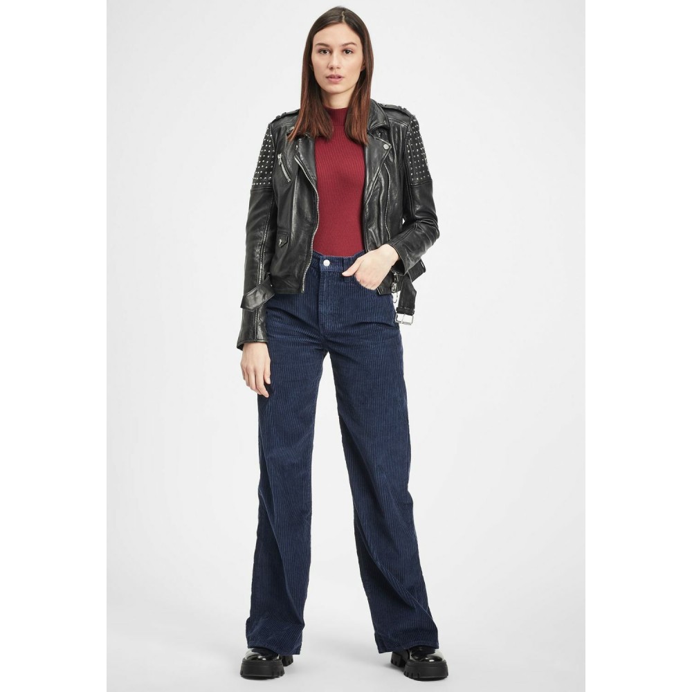 Geaca de Piele Dama Gipsy Neagra G2WSula SF NZLV geci de piele - readytowear.ro