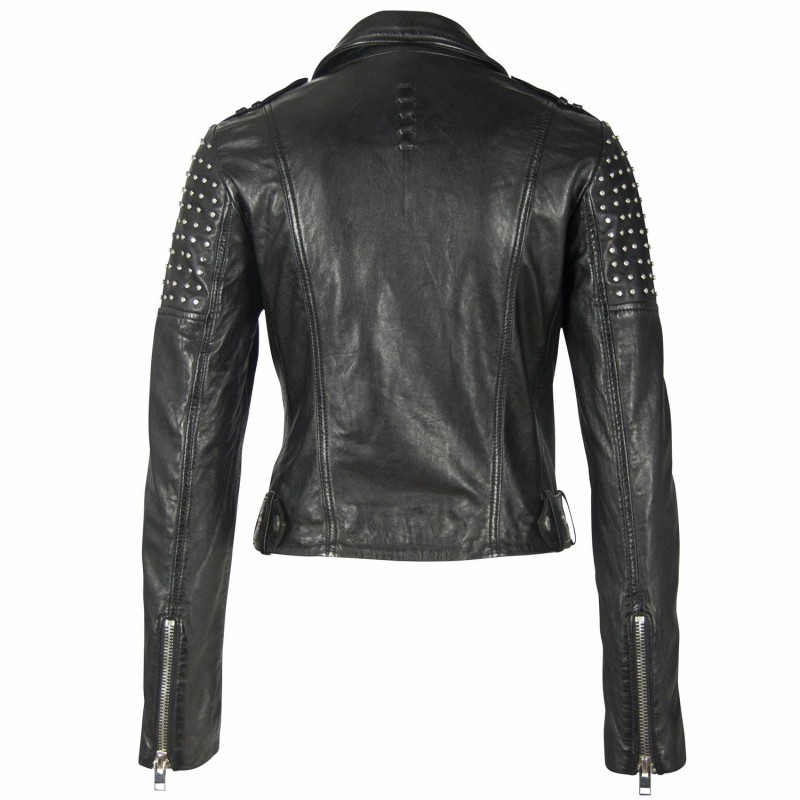 Geaca de Piele Dama Gipsy Neagra G2WSula SF NZLV – IMBRACAMINTE