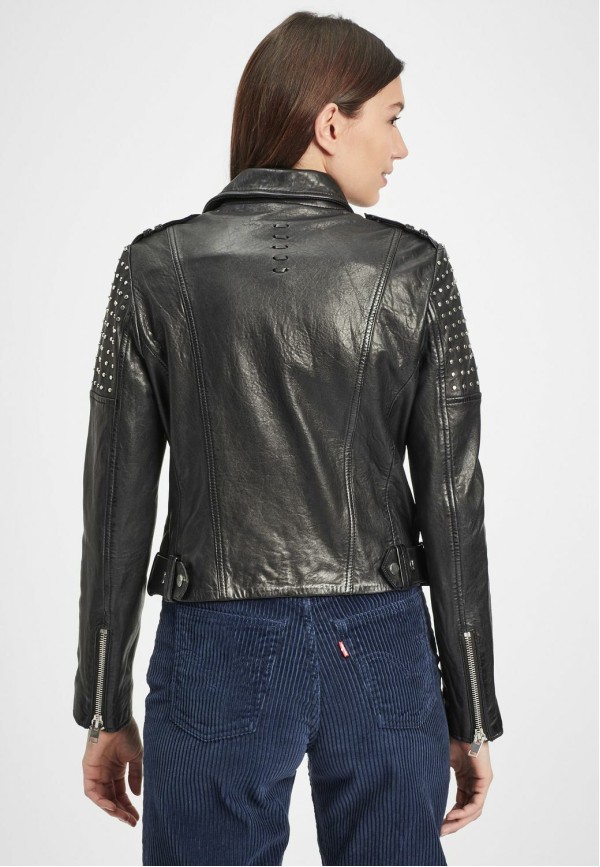 Geaca de Piele Dama Gipsy Neagra G2WSula SF NZLV – IMBRACAMINTE — fotografia 5