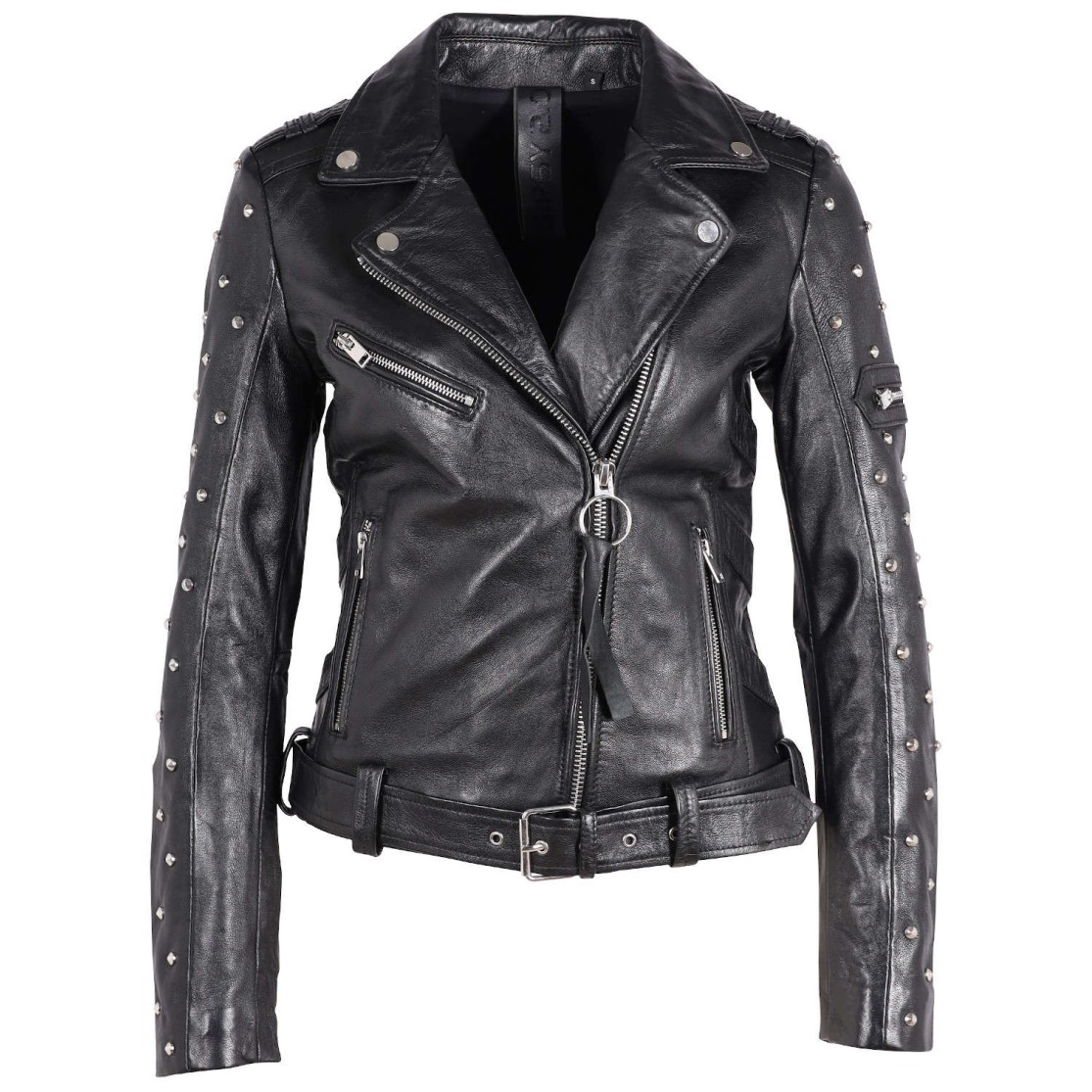 Geaca de Piele Dama Gipsy Neagra G2WTaly SF LAROXV – IMBRACAMINTE