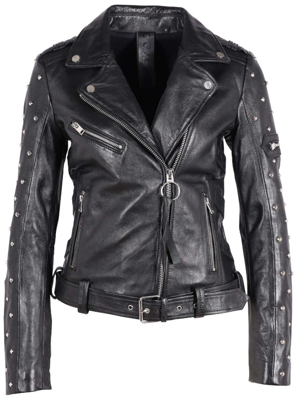 Geaca de Piele Dama Gipsy Neagra G2WTaly SF LAROXV – IMBRACAMINTE — fotografia 1