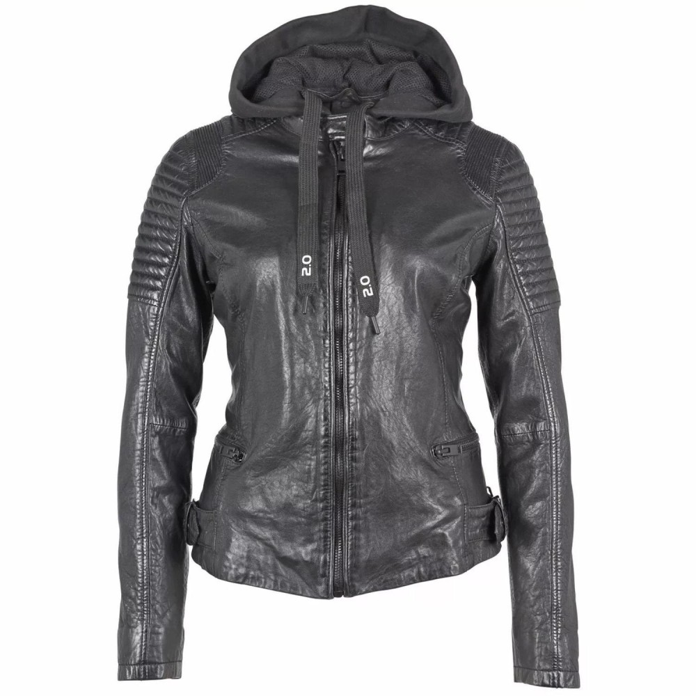 Geaca de Piele Dama Gipsy Neagra G2WTaryn SF LASHV Geaca de Piele Dama Gipsy Neagra G2WTaryn SF LASHV - readytowear.ro