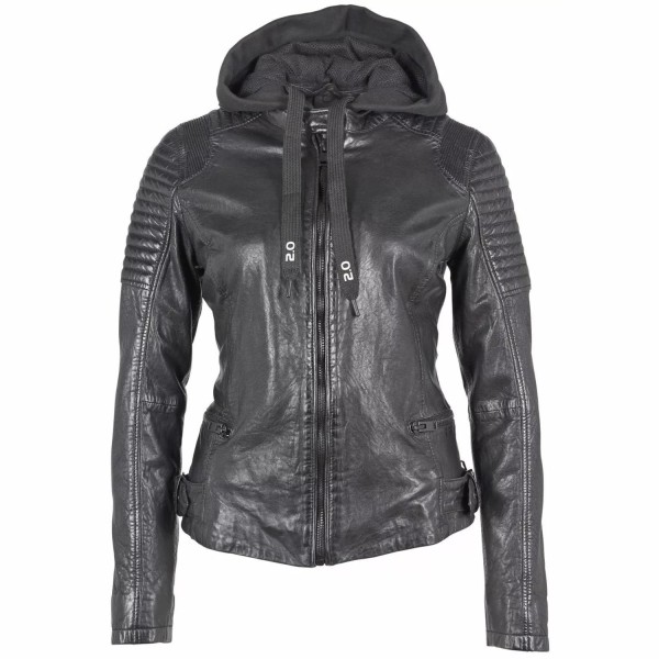 Geaca de Piele Dama Gipsy Neagra G2WTaryn SF LASHV – IMBRACAMINTE — fotografia 1