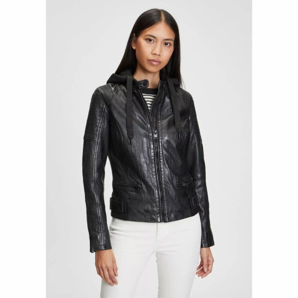 Geaca de Piele Dama Gipsy Neagra G2WTaryn SF LASHV – IMBRACAMINTE — fotografia 4