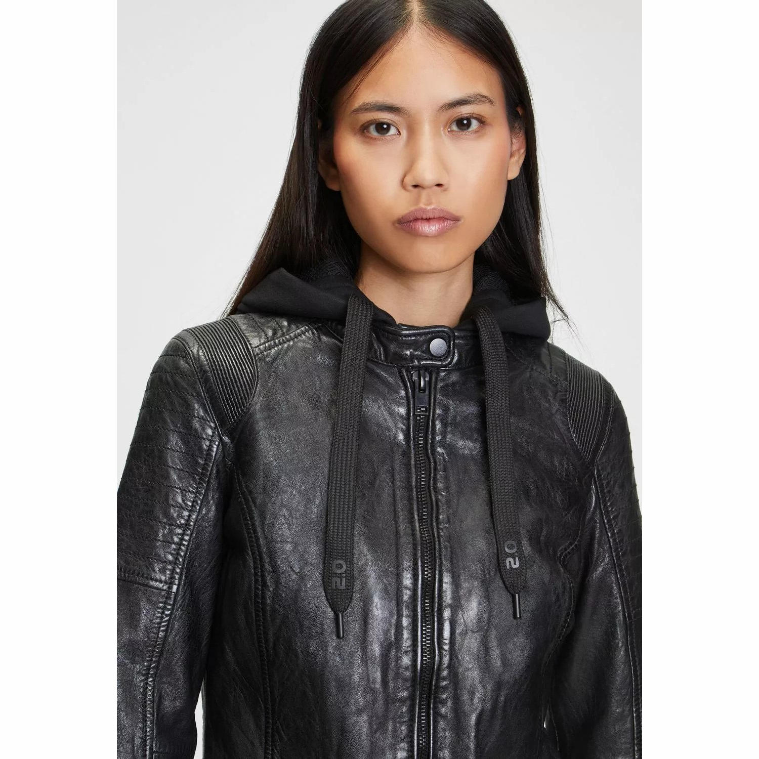 Geaca de Piele Dama Gipsy Neagra G2WTaryn SF LASHV – IMBRACAMINTE