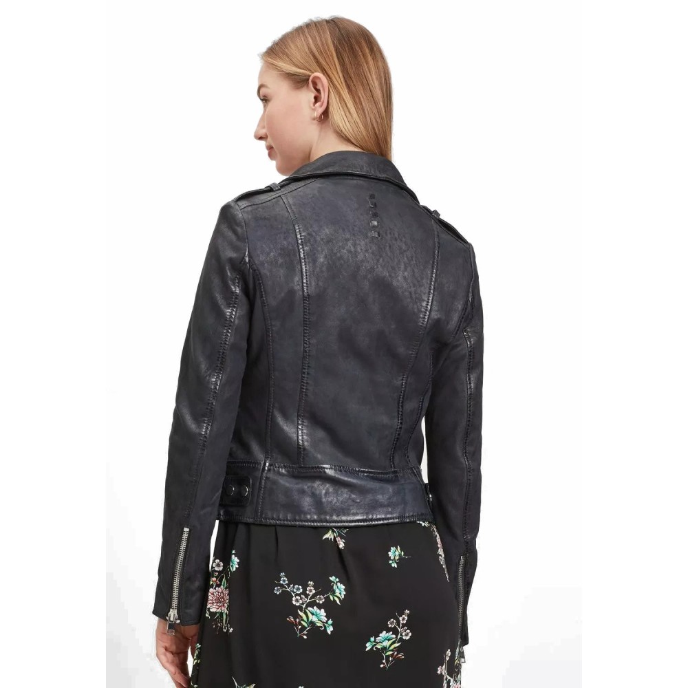 Geaca de Piele Dama Gipsy Bleumarin G2WTasha SF LABONV geci de piele - readytowear.ro