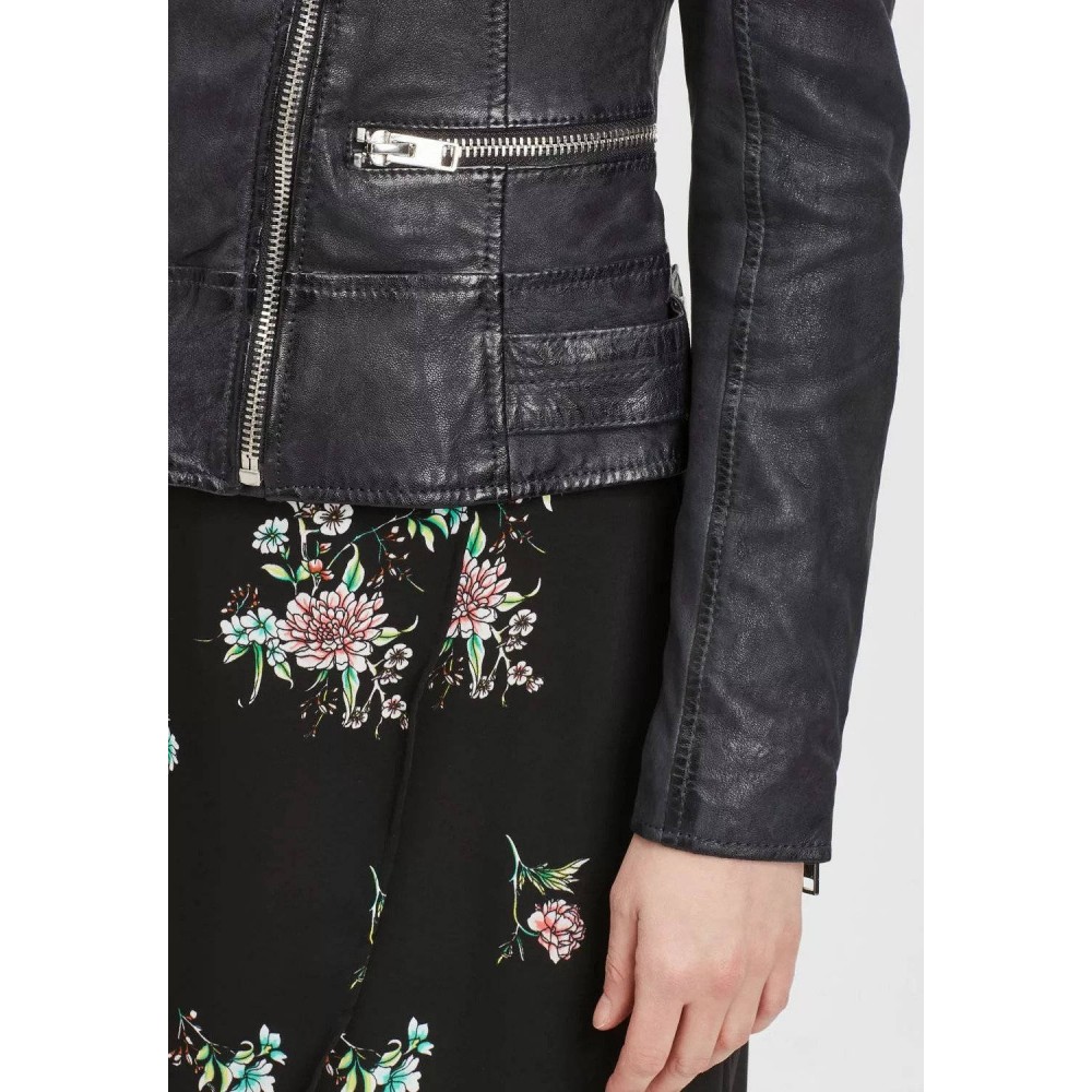 Geaca de Piele Dama Gipsy Bleumarin G2WTasha SF LABONV geci de piele - readytowear.ro