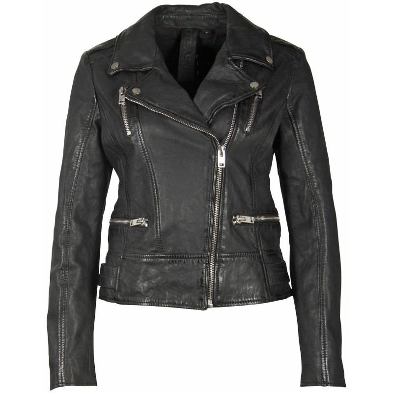 Geaca de Piele Dama Gipsy Neagra G2WTasha SF LABONV – IMBRACAMINTE