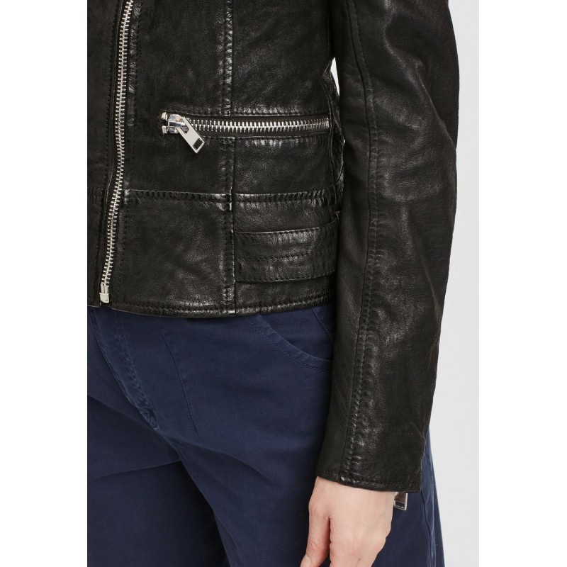 Geaca de Piele Dama Gipsy Neagra G2WTasha SF LABONV – IMBRACAMINTE