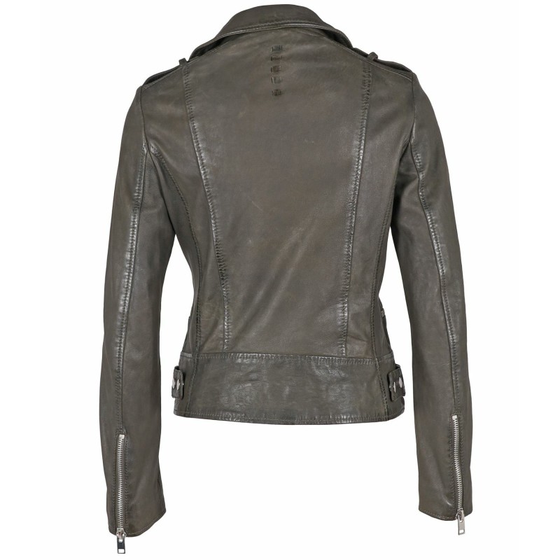 Geaca de Piele Dama Gipsy Olive G2WTasha SF LABONV – IMBRACAMINTE