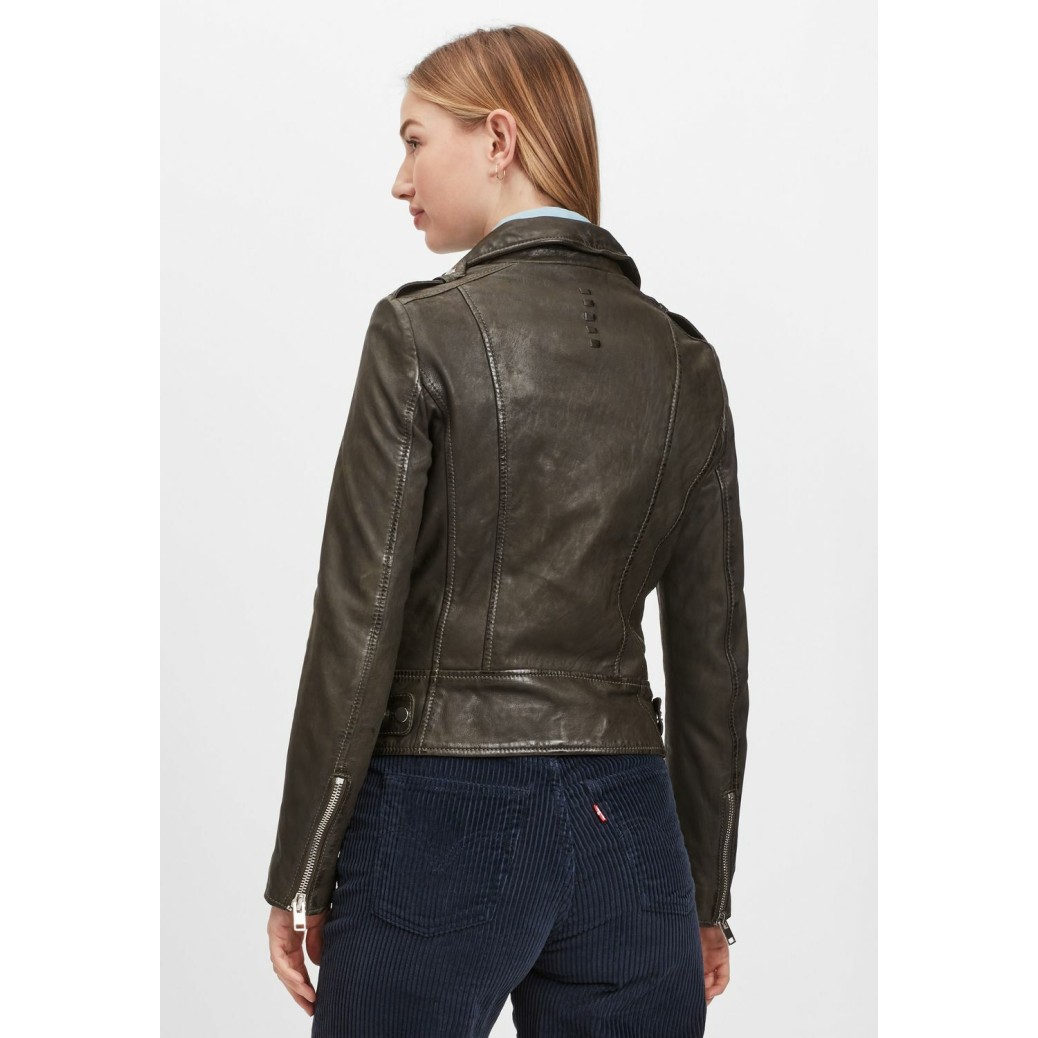 Geaca de Piele Dama Gipsy Olive G2WTasha SF LABONV – IMBRACAMINTE