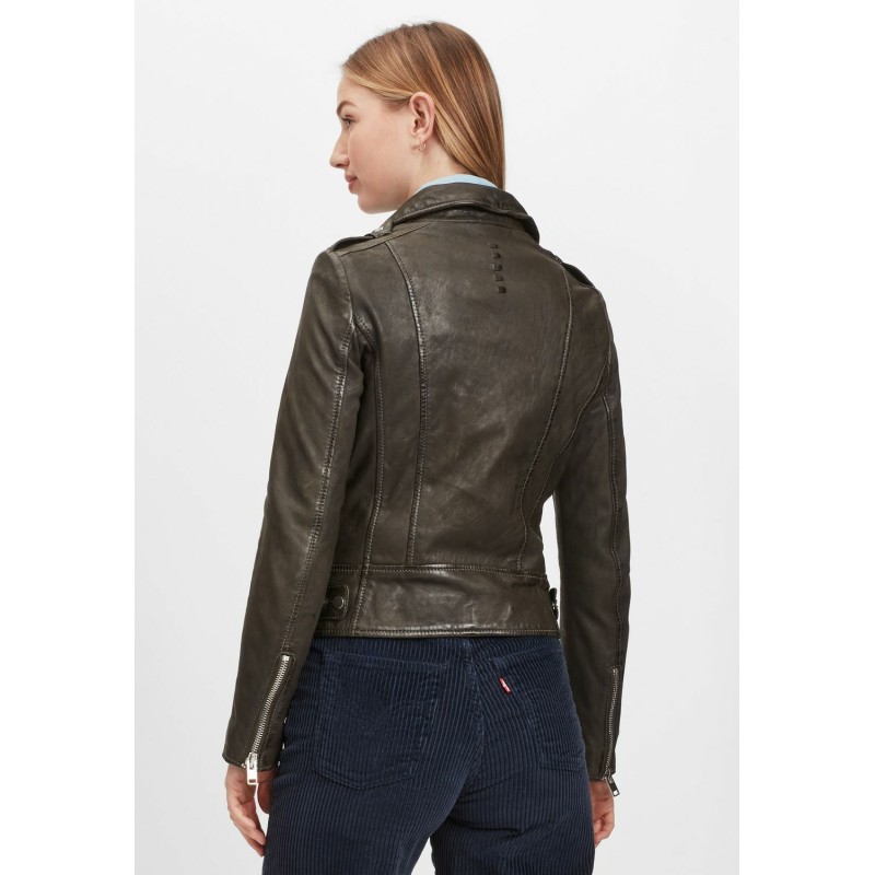 Geaca de Piele Dama Gipsy Olive G2WTasha SF LABONV – IMBRACAMINTE