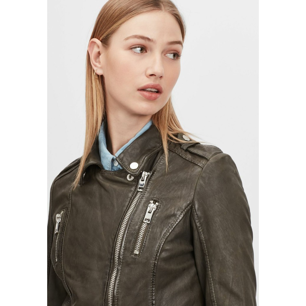 Geaca de Piele Dama Gipsy Olive G2WTasha SF LABONV – IMBRACAMINTE