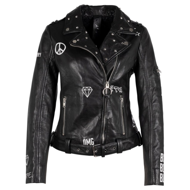 Geaca de Piele Dama Gipsy Neagra G2WTavi – IMBRACAMINTE