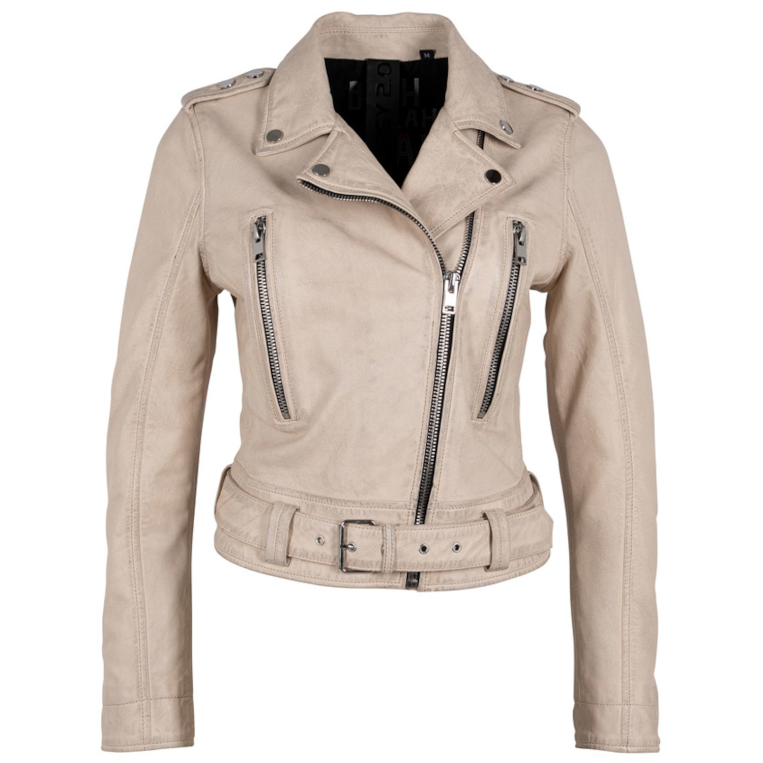 Geaca de Piele Dama Gipsy Bej G2WTherin – Black Friday