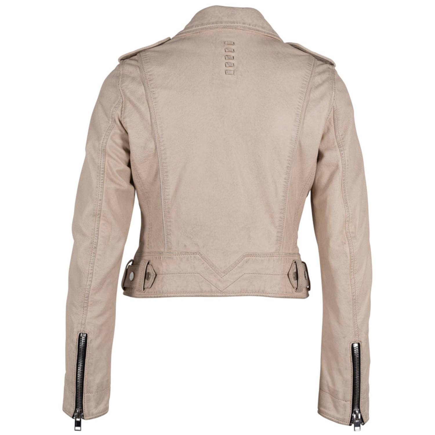 Geaca de Piele Dama Gipsy Bej G2WTherin – Black Friday