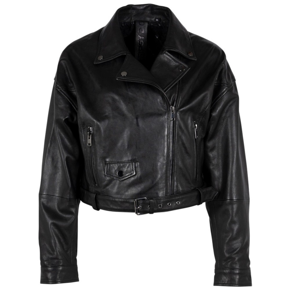Geaca de Piele Dama Gipsy Neagra G2WVercy Geaca de Piele Dama Gipsy Neagra G2WVercy - readytowear.ro