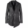 Geaca Lunga de Piele Dama Gipsy Neagra G2WVica LF LCORV Geaca Lunga de Piele Dama Gipsy Neagra G2WVica LF LCORV - readytowear