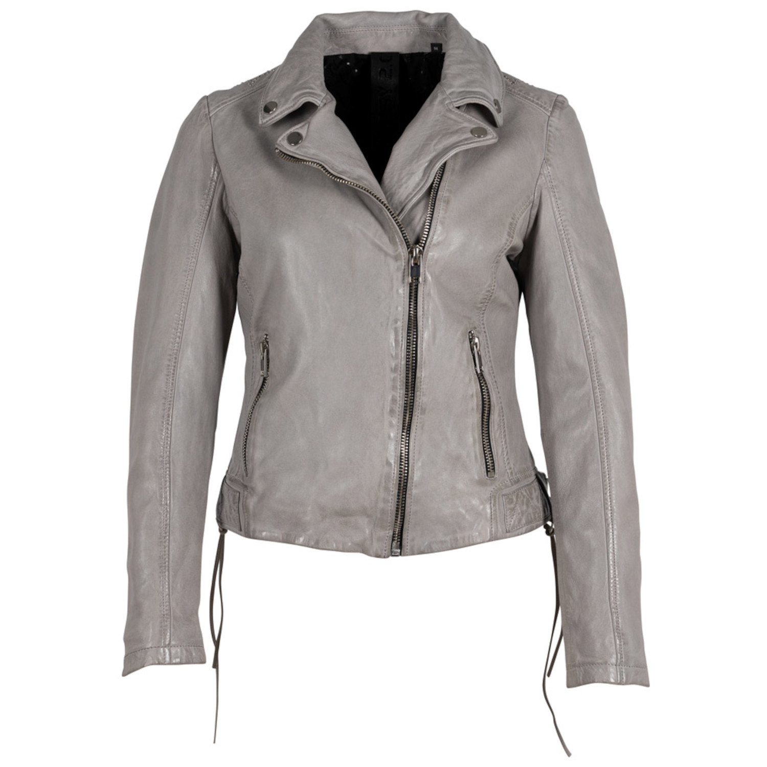 Geaca de Piele Dama Gipsy Gri Deschis G2WWani – Black Friday Geaca de Piele Dama Gipsy Gri Deschis G2WWani – Black Friday