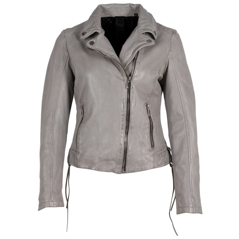 Geaca de Piele Dama Gipsy Gri Deschis G2WWani – IMBRACAMINTE Geaca de Piele Dama Gipsy Gri Deschis G2WWani – IMBRACAMINTE