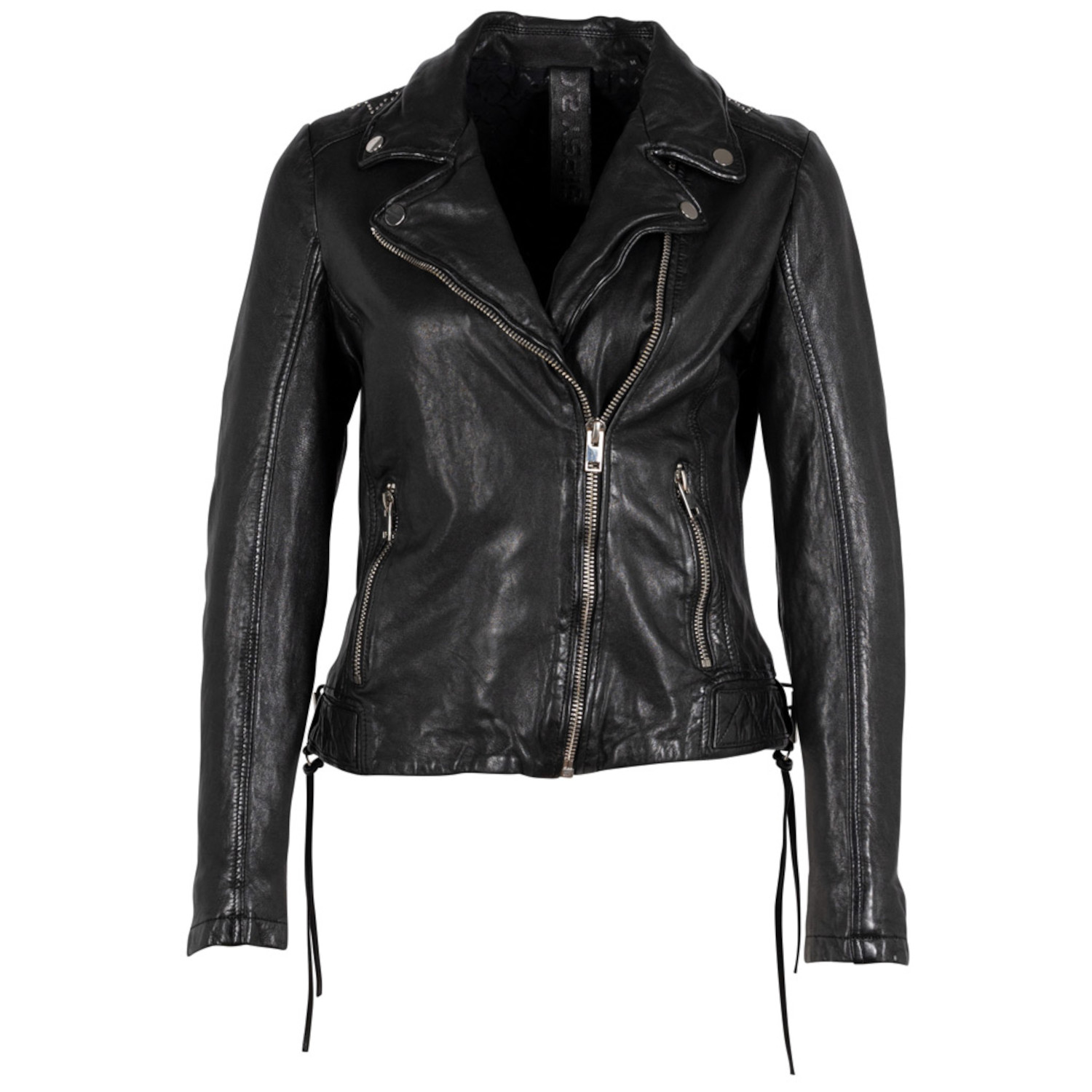 Geaca de Piele Dama Gipsy Neagra G2WWani – IMBRACAMINTE