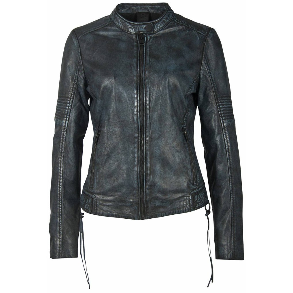 Geaca de Piele Dama Gipsy Negru/Bleumarin G2WWila SF LACOV – IMBRACAMINTE Geaca de Piele Dama Gipsy Negru/Bleumarin G2WWila SF LACOV – IMBRACAMINTE