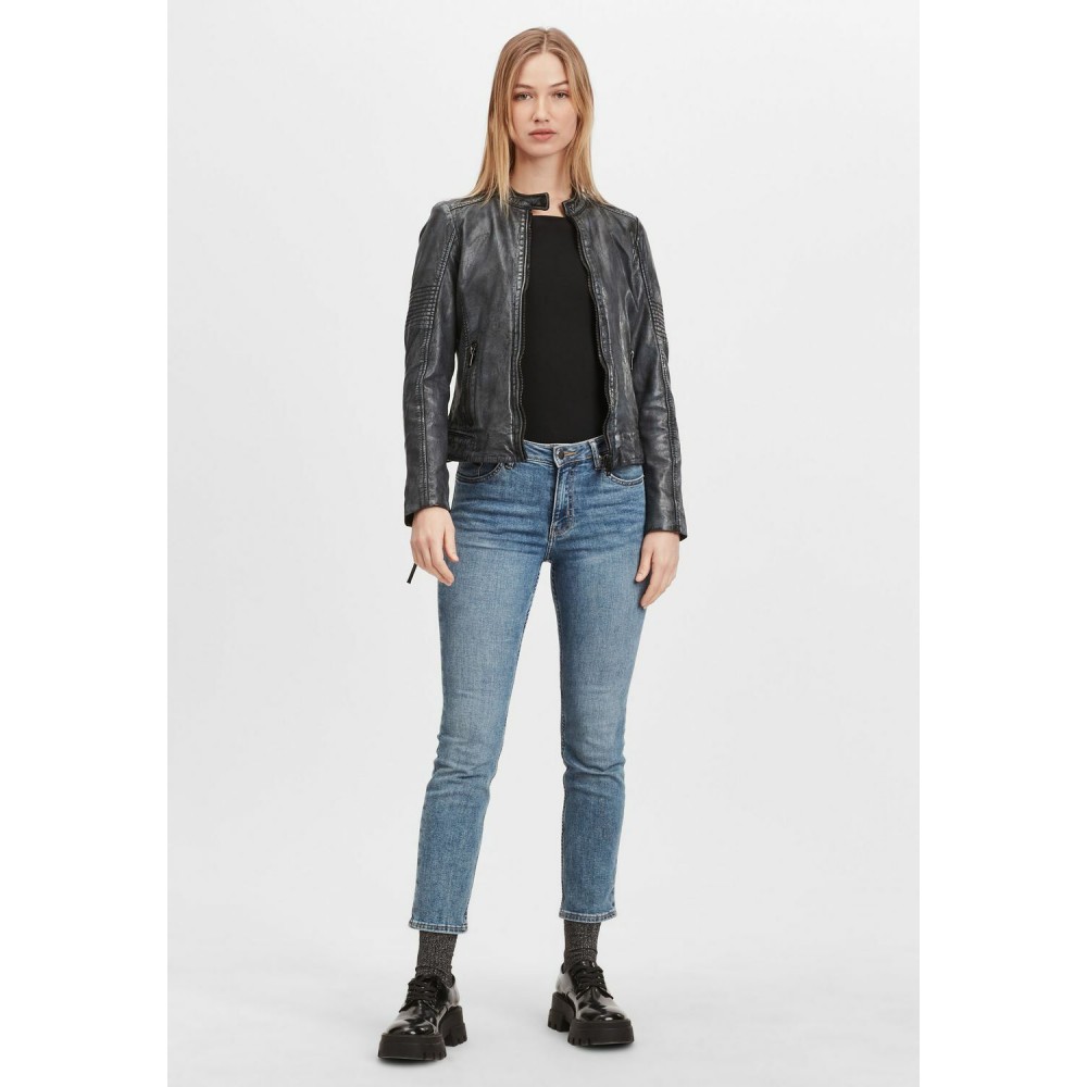 Geaca de Piele Dama Gipsy Negru/Bleumarin G2WWila SF LACOV geci de piele - readytowear.ro
