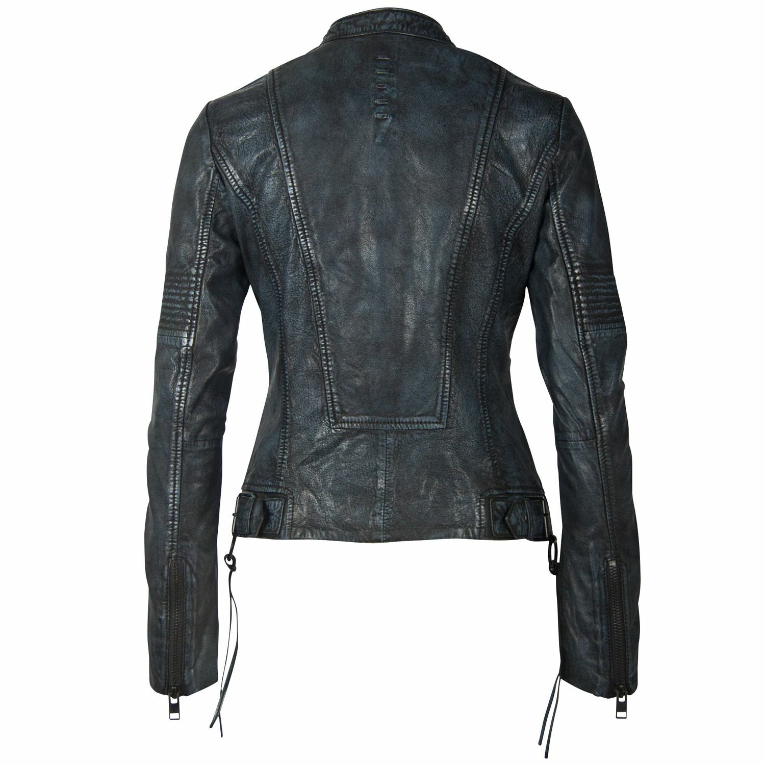 Geaca de Piele Dama Gipsy Negru/Bleumarin G2WWila SF LACOV – IMBRACAMINTE Geaca de Piele Dama Gipsy Negru/Bleumarin G2WWila SF LACOV – IMBRACAMINTE