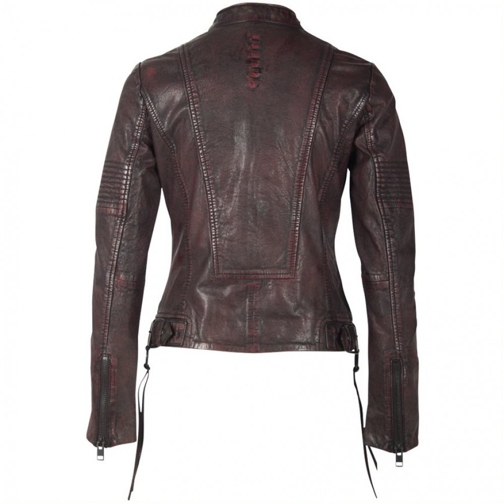 Geaca de Piele Dama Gipsy Negru/Magenta G2WWila SF LACOV Geaca de Piele Dama Gipsy Negru/Magenta G2WWila SF LACOV - readytowear.ro